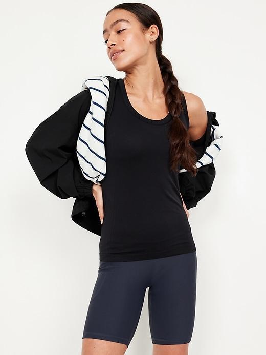 Fitted Seamless Tank Top Product Image