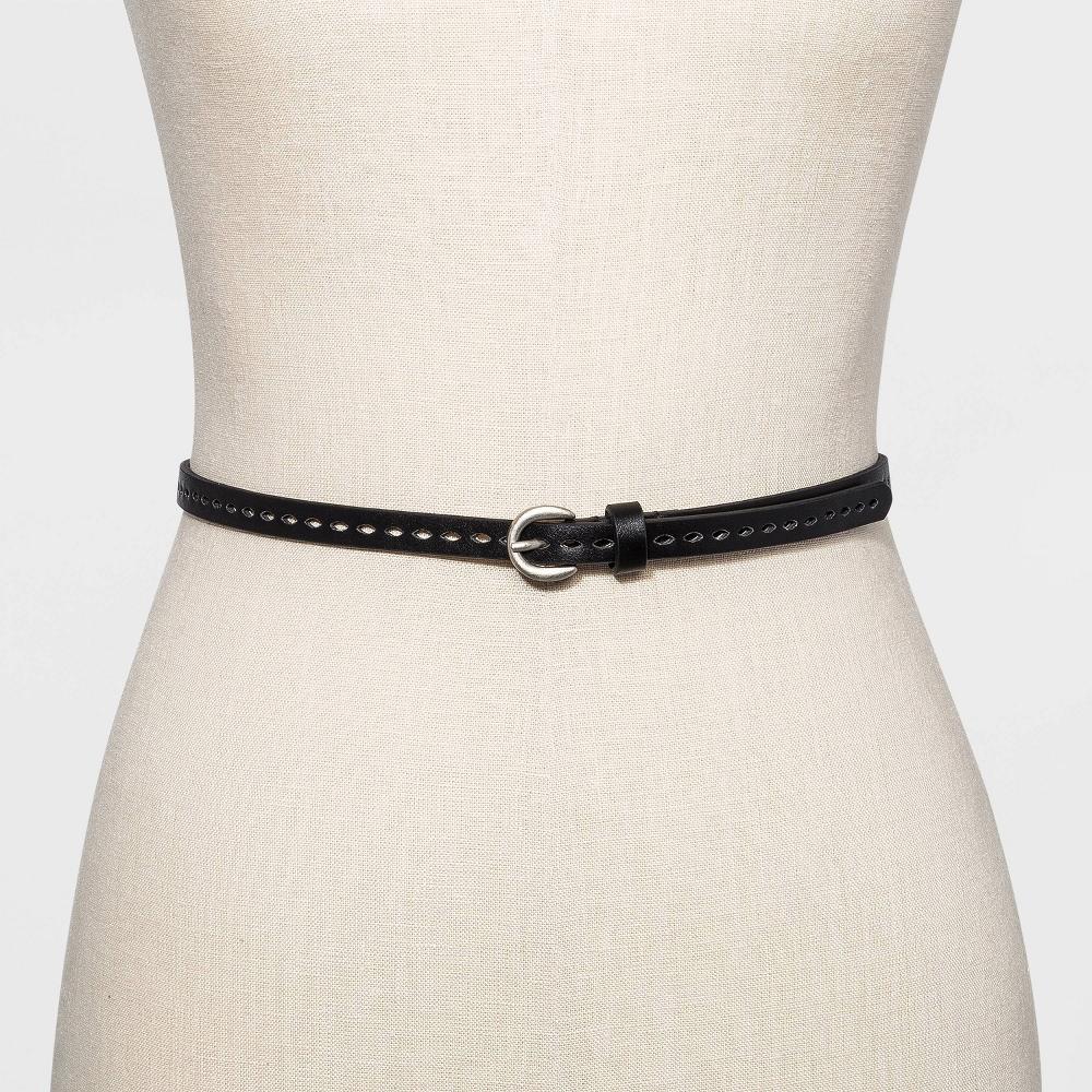 Womens 3pk Laser Cut Belt - Universal Thread BlackBrown Product Image