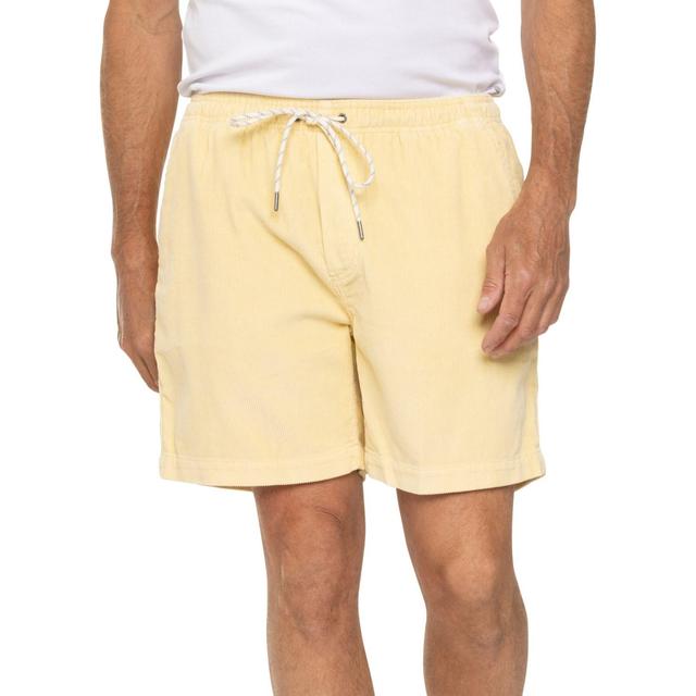 Faherty Drawstring Corduroy Shorts - 6” Product Image