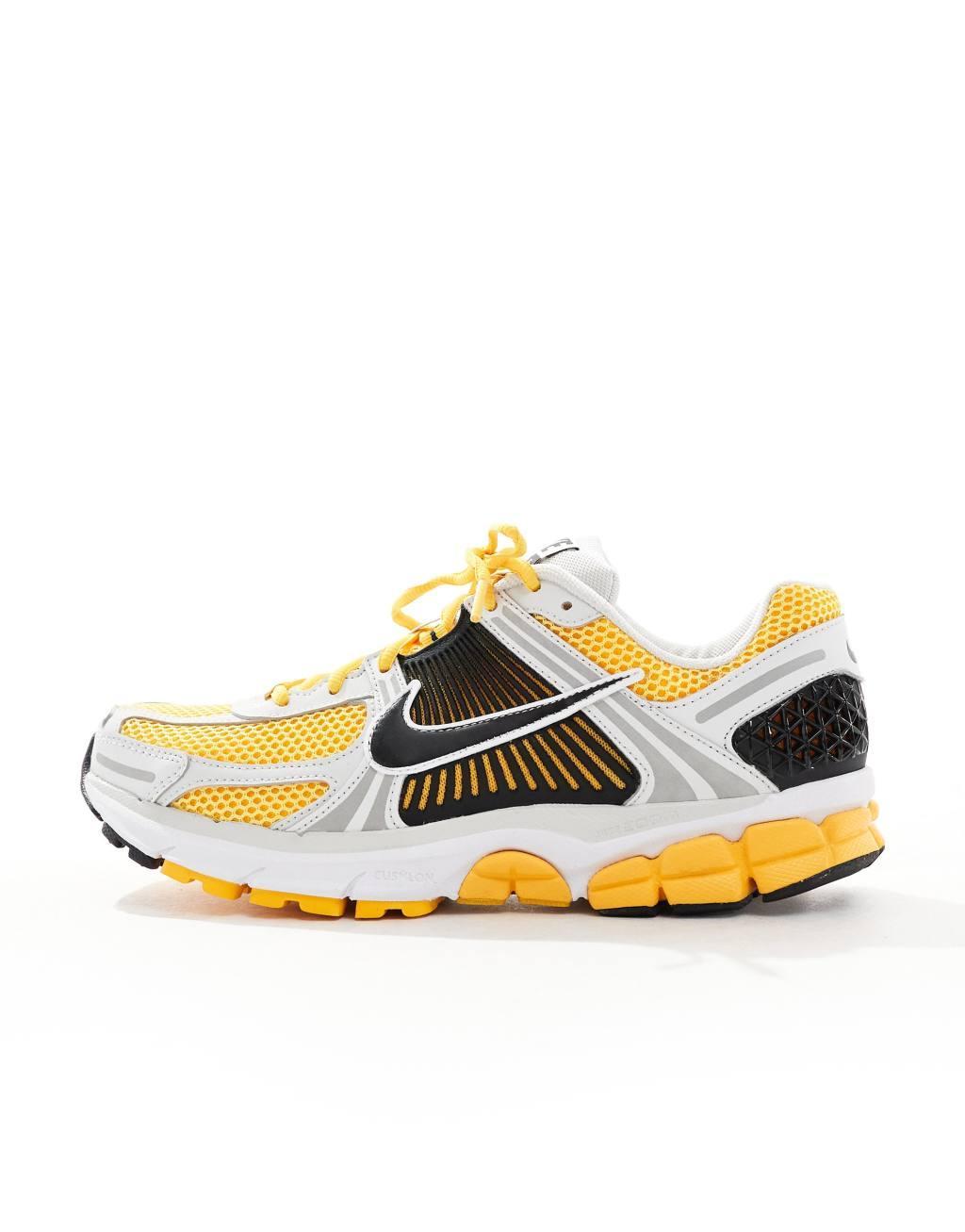 Nike Air Zoom Vomero 5 sneakers in yellow, gray and black Product Image