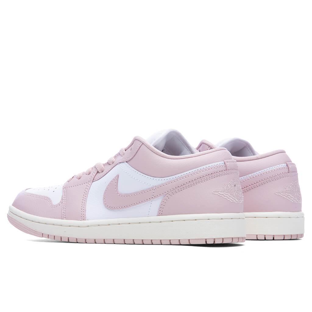 Women's Air Jordan 1 Low - White/Pink Oxford/Sail Female Product Image