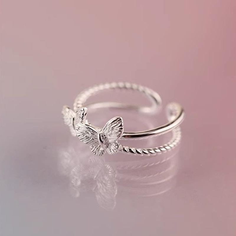 Butterfly Layered Ring Product Image