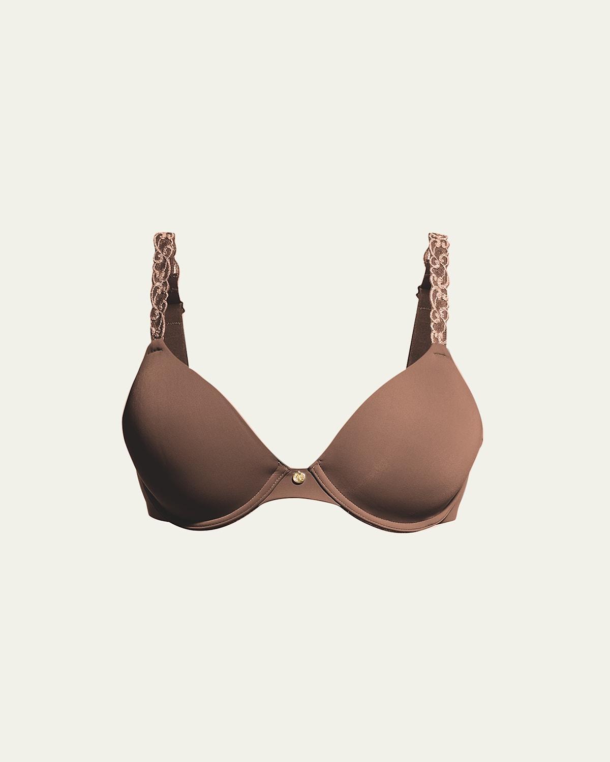 Natori Pure Luxe Contour Underwire 732080 (Cafe) Women's Bra Product Image