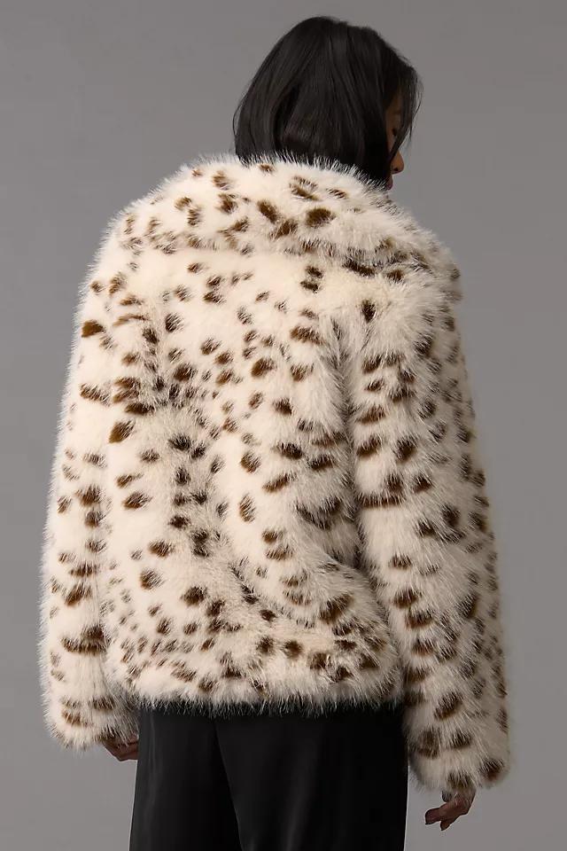 Bernardo Spotted Faux-Fur Jacket Product Image