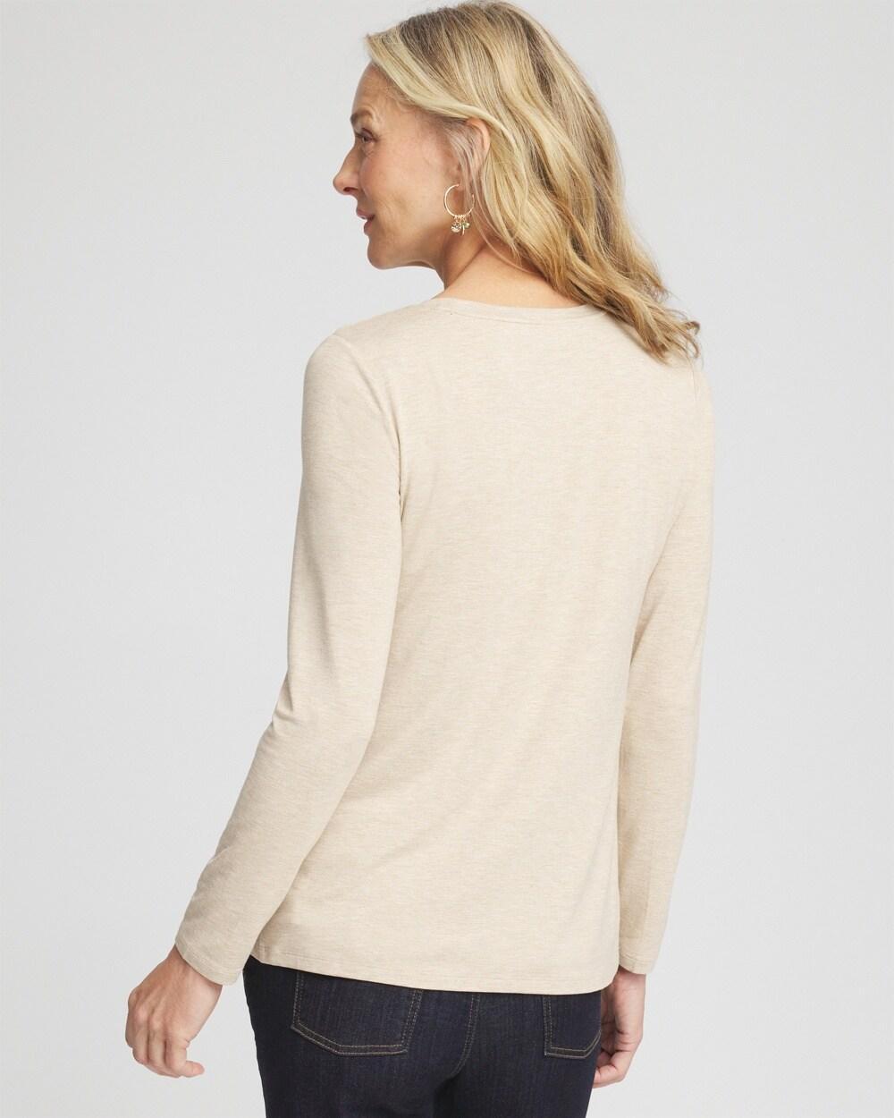 Touch of Cool™ Heather Long Sleeve Tee Product Image