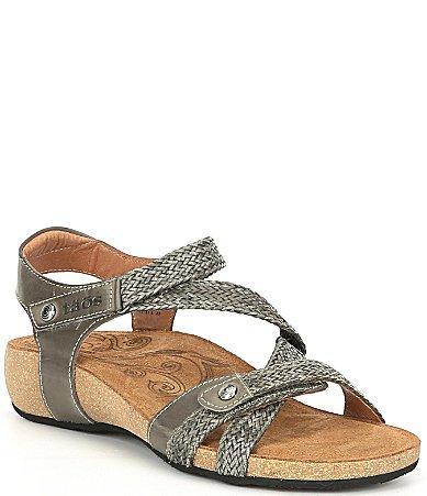 Taos Footwear Trulie Woven Leather Sandals Product Image