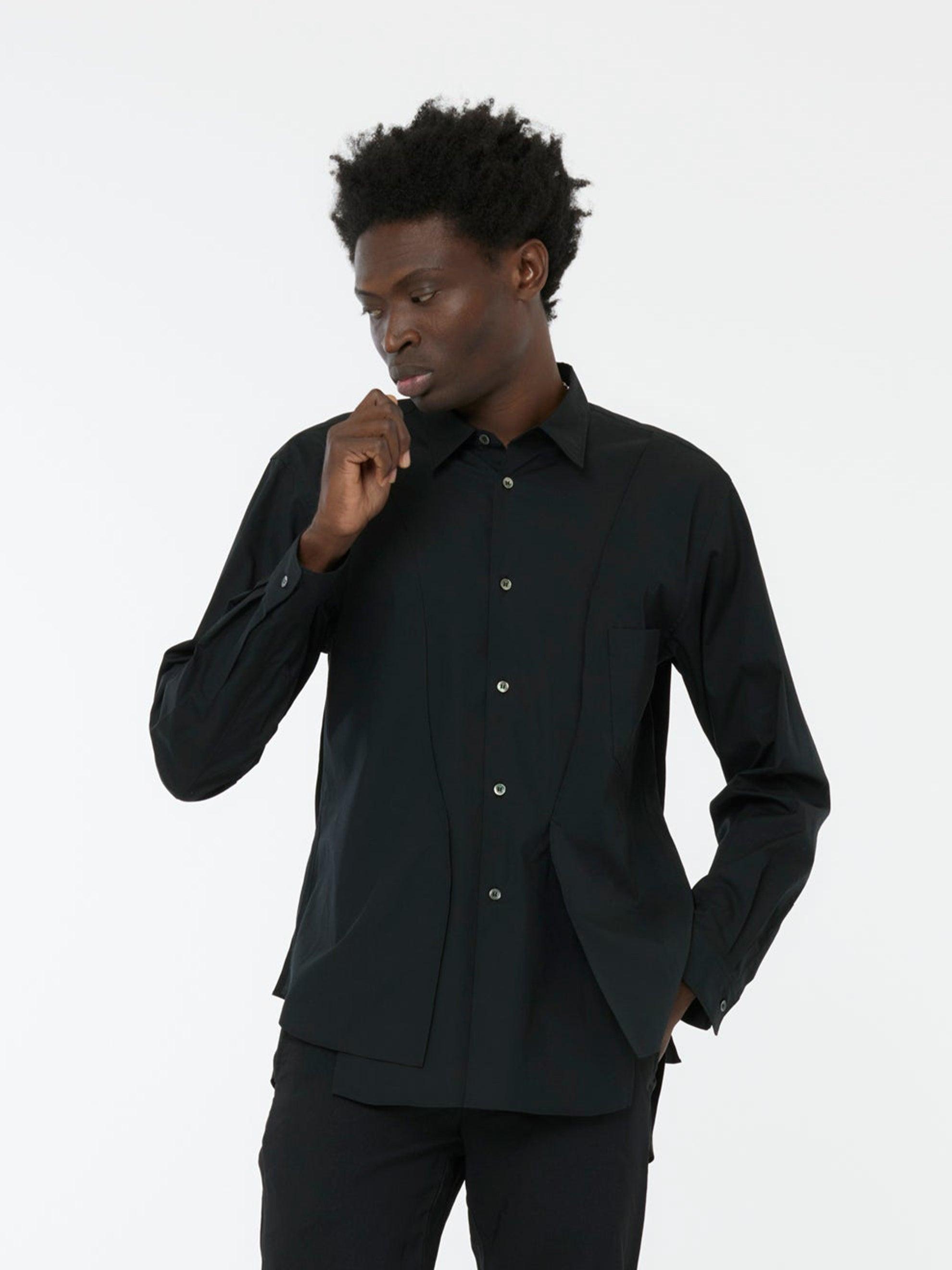 Homme Plus Shirt (Black) Product Image