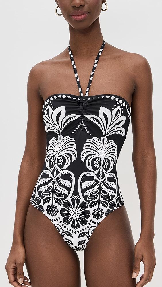 FARM Rio Flowers Leopards One Piece | Shopbop Product Image