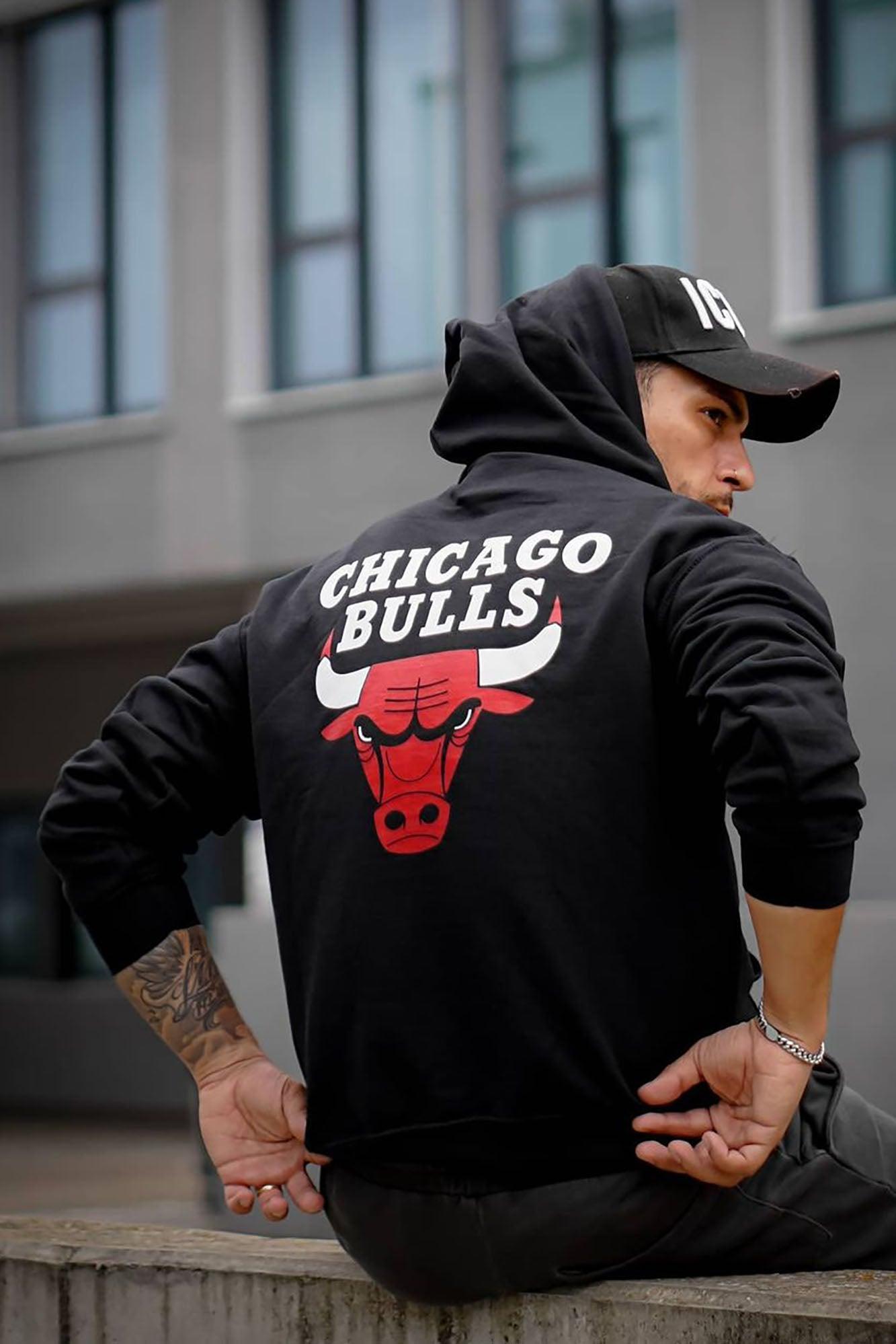 Chill Out Chicago Bulls Hoodie - Black Product Image