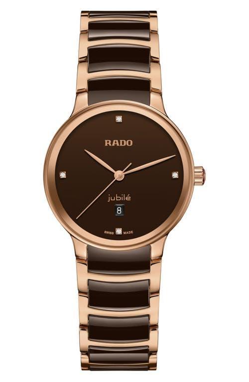 RADO Centrix Diamond Bracelet Watch, 30.5mm Product Image