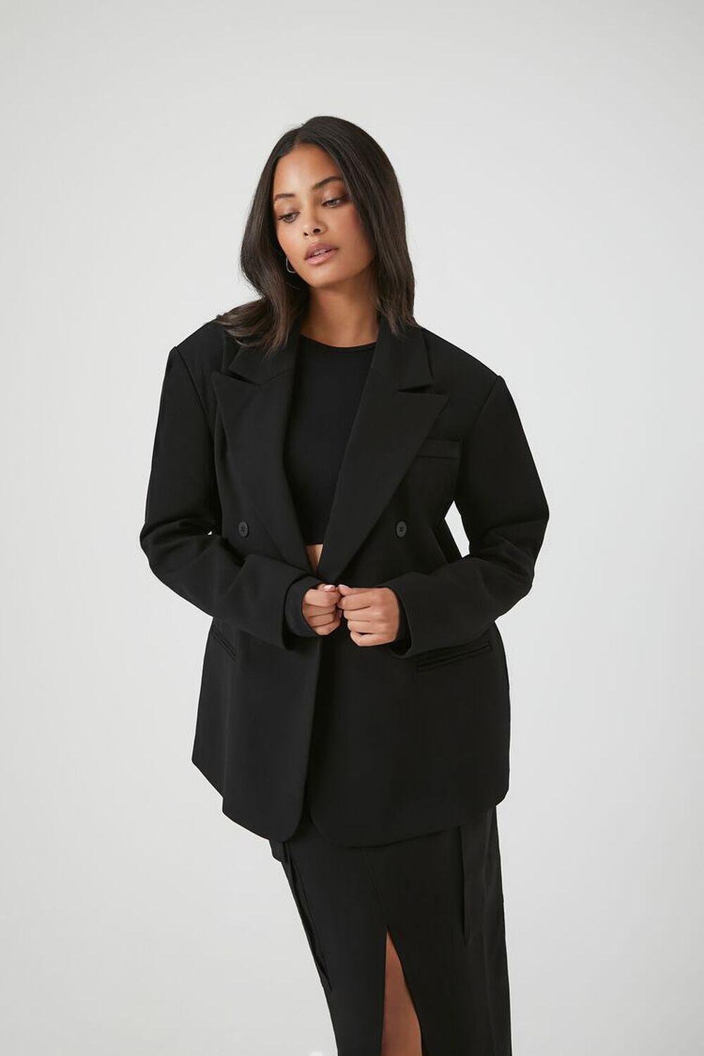 Double-Breasted Blazer | Forever 21 Product Image