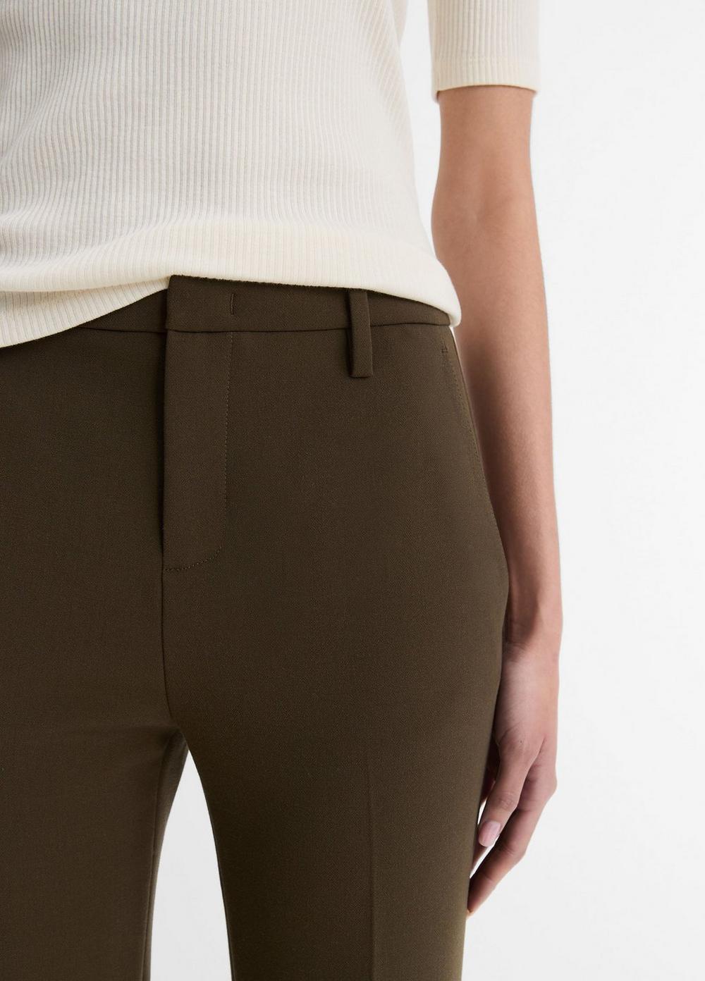 Mid-Rise Tailored Flare Pant Product Image