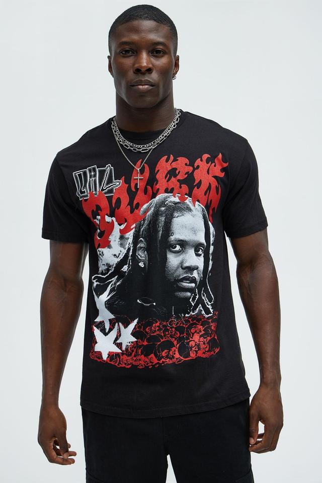 Lil Durk Short Sleeve Tee - Black Product Image