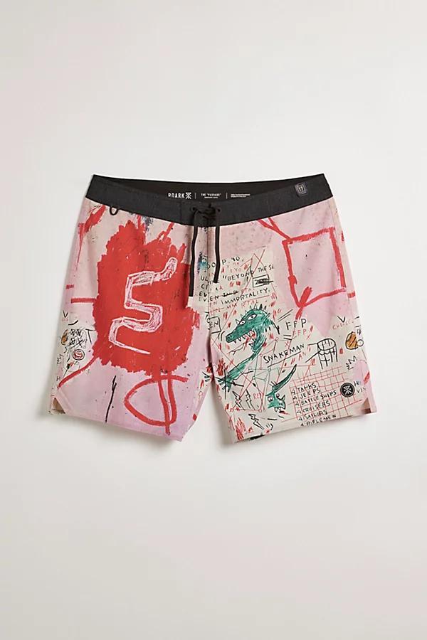 Roark Run Amok Passage Basquiat Swim Short Mens at Urban Outfitters Product Image