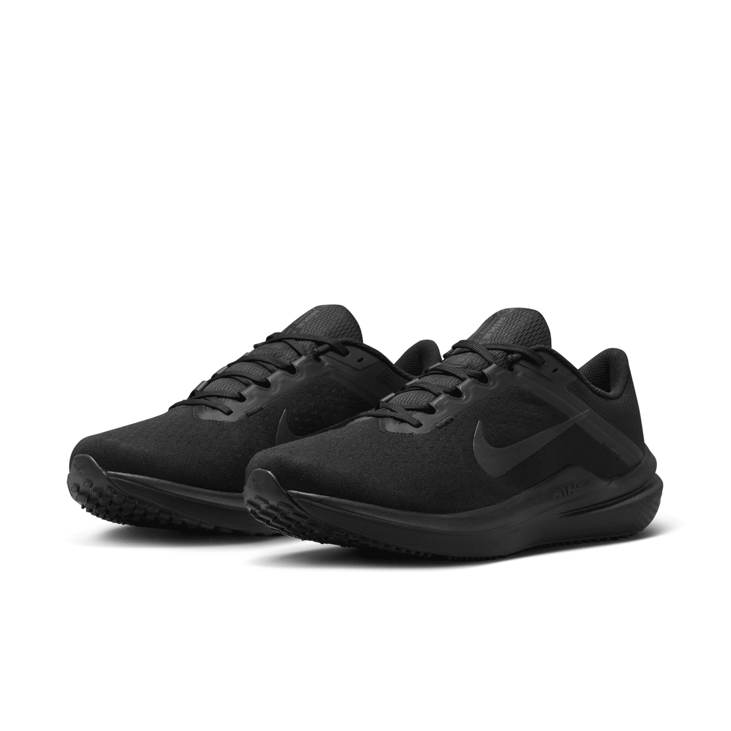 Nike Mens Nike Air Winflo 2 - Mens Running Shoes Black/Black/Black Product Image