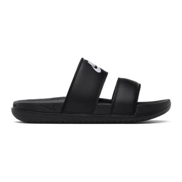 NIKE Offcourt Duo Strap Slide Sandal In Black/black Product Image