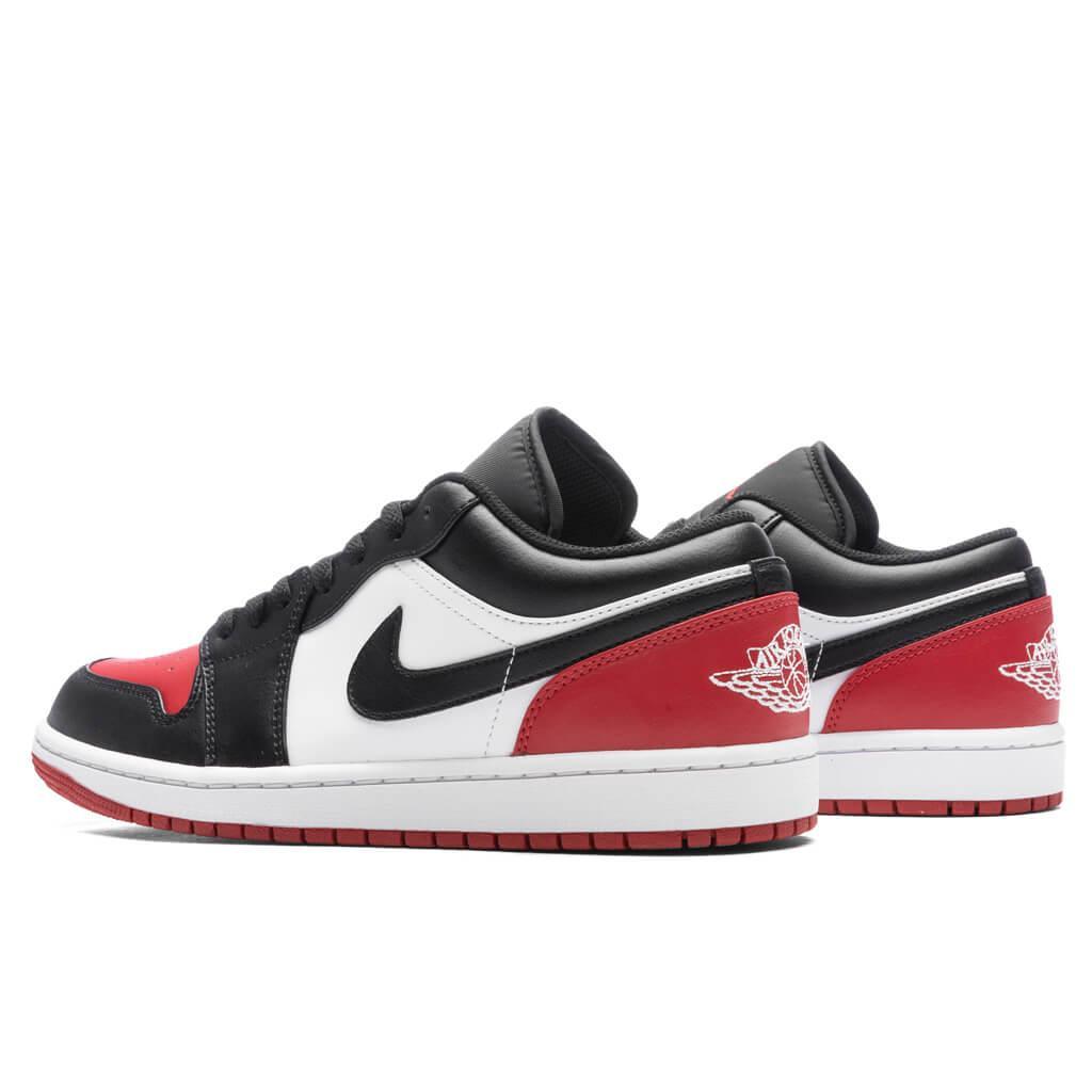 Air Jordan 1 Low - White/Black/Varsity Red Male Product Image