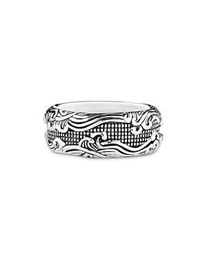 Mens Waves Band Ring Product Image