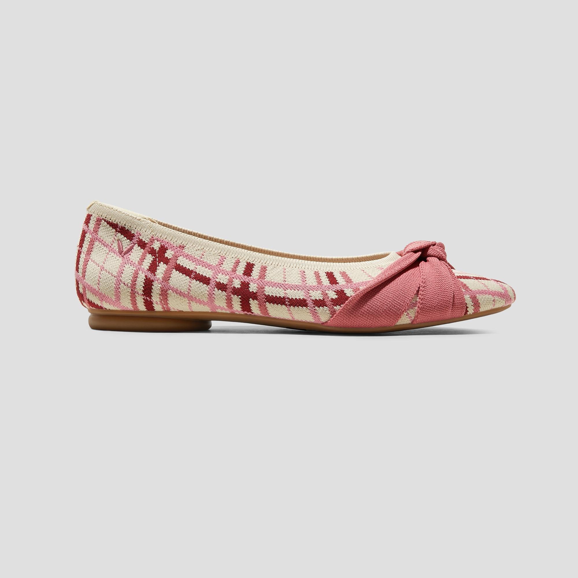 Almond-Toe Knotted Flats (Bibi) Product Image