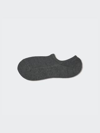 Mens Pile Low-Cut Socks with Odor Control Dark Gray US8-US11 UNIQLO US Product Image