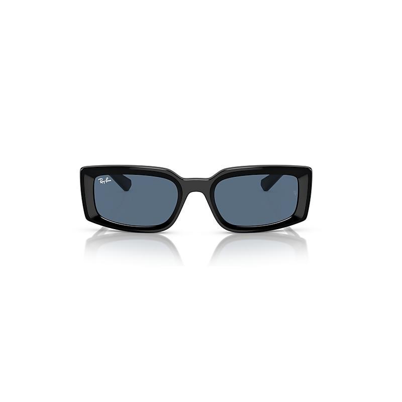 Ray-Ban Unisex Kiliane RB4395 54mm Havana Rectangle Sunglasses Product Image