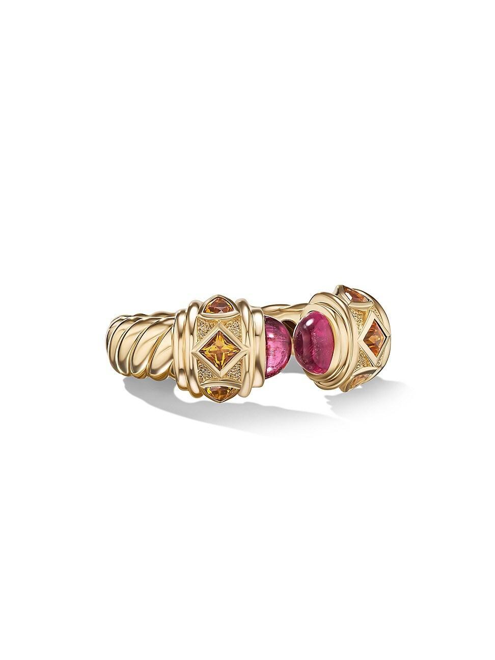 Womens Renaissance Color Ring in 18K Yellow Gold Product Image