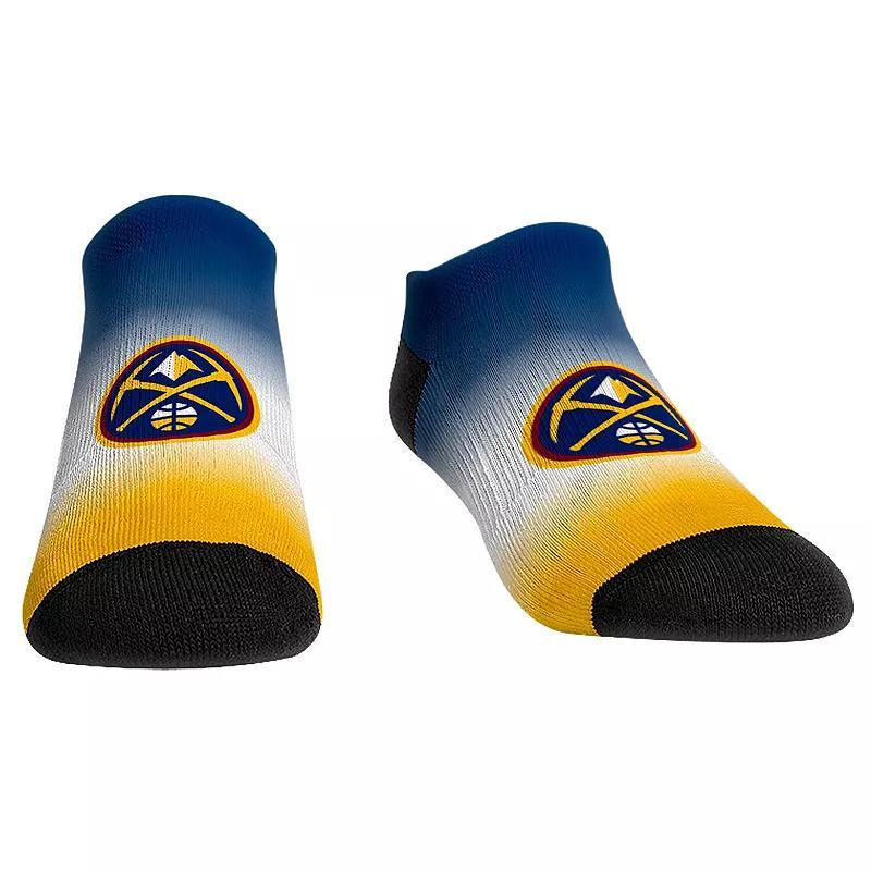 Womens Rock Em Socks Denver Nuggets Dip-Dye Ankle Socks Product Image