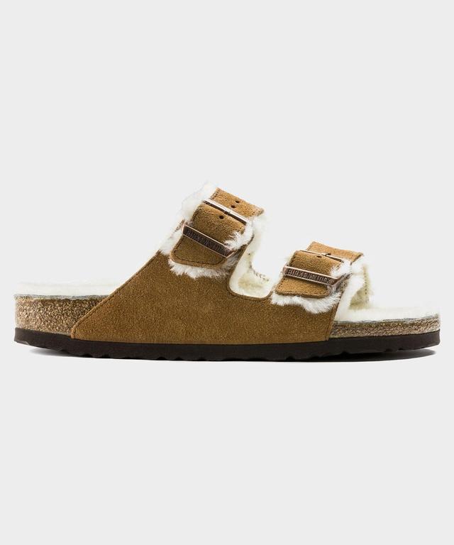 Birkenstock Arizona Shearling in Mink Product Image