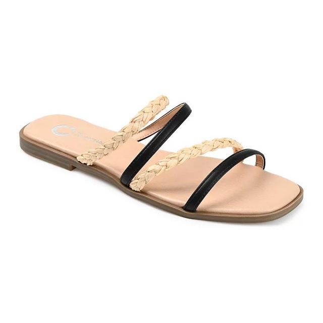 Journee Collection Brinna Tru Comfort Foam Womens Strappy Slide Sandals Product Image