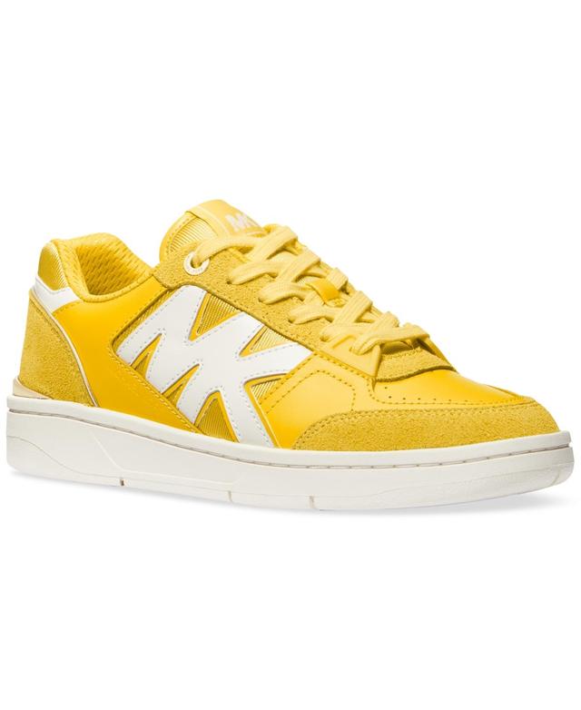 Michael Kors Womens Rebel Lace Up Logo Sneakers Product Image