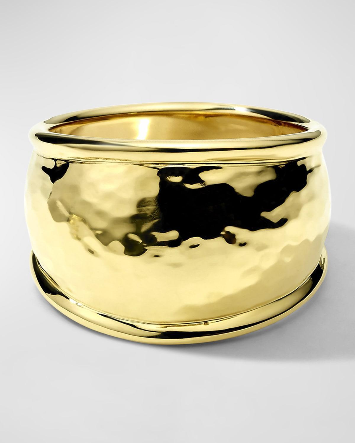 Womens Goddess 18K Yellow Gold Medium Ring Product Image