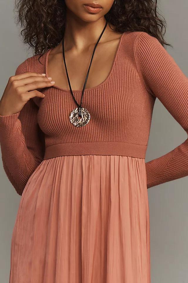 The Thea Twofer Sweater Dress: Scoop-Neck Edition Product Image