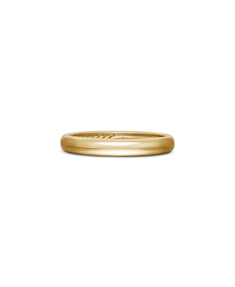 Mens DY Classic Band in 18k Gold Product Image