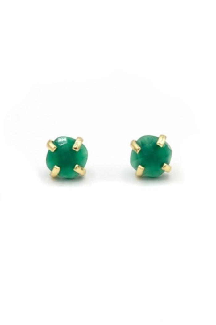 14k Gold-Plated Ball Stud Earrings, Womens Product Image