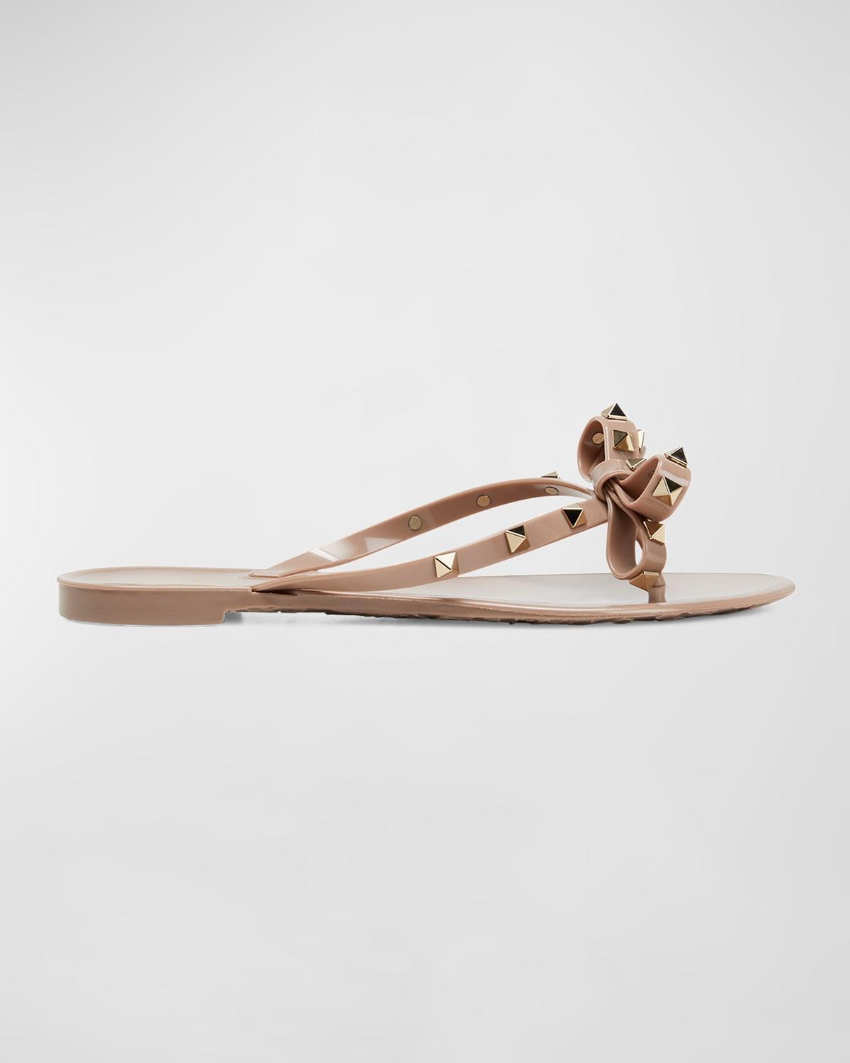 Valentino Garavani Rockstud Jelly Flip Flop Product Image