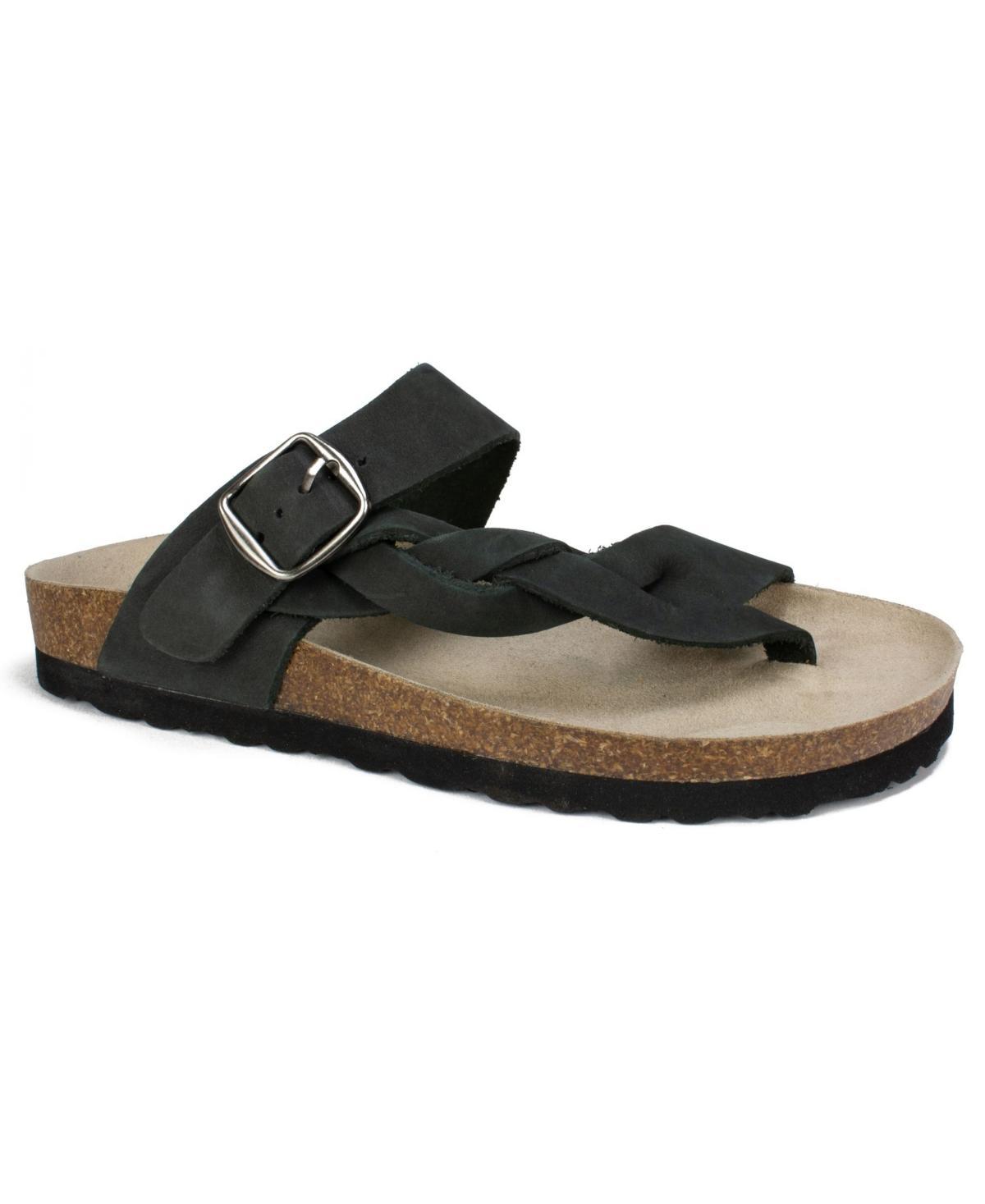 White Mountain Womens Crawford Footbed Sandals - Sandal Wood Product Image