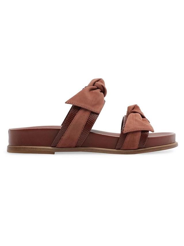 Maxi Clarita Dual Knot Slide Sandals Product Image