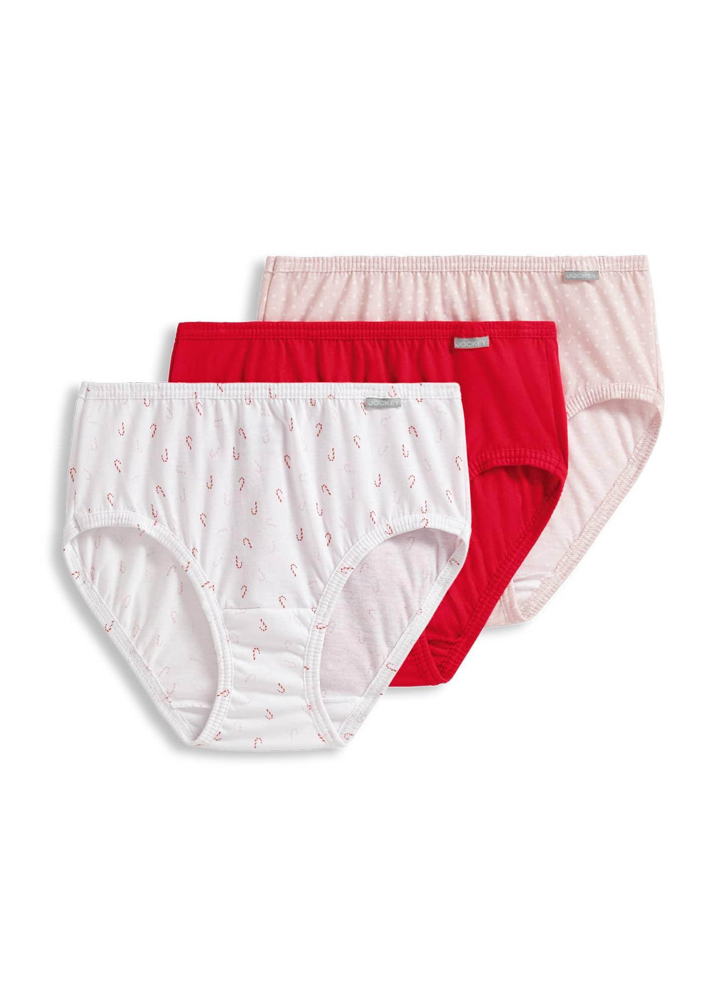 Womens Jockey Elance 3-Pack Hipster Panty Set 1488 Orange Product Image