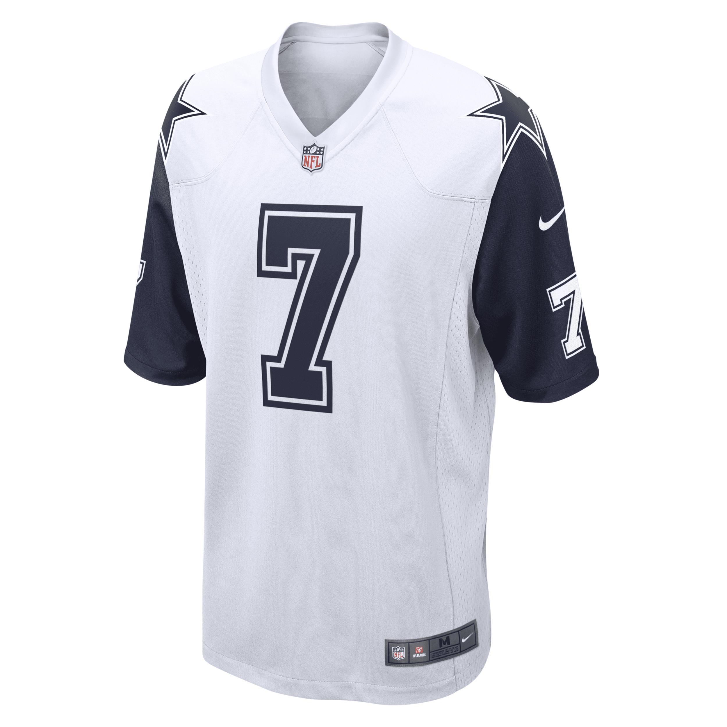 Nike Mens NFL Dallas Cowboys (Trevon Diggs) Game Football Jersey Product Image