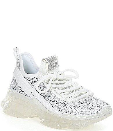 Steve Madden Maxima Rhinestone Embellished Chunky Sneakers Product Image