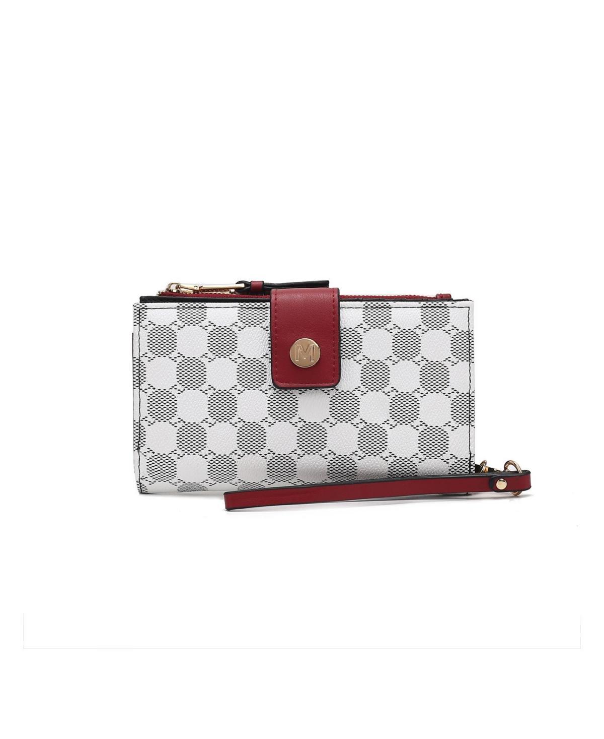 Mkf Collection Solene Circular Print Women s Wristlet Wallet by Mia K Product Image