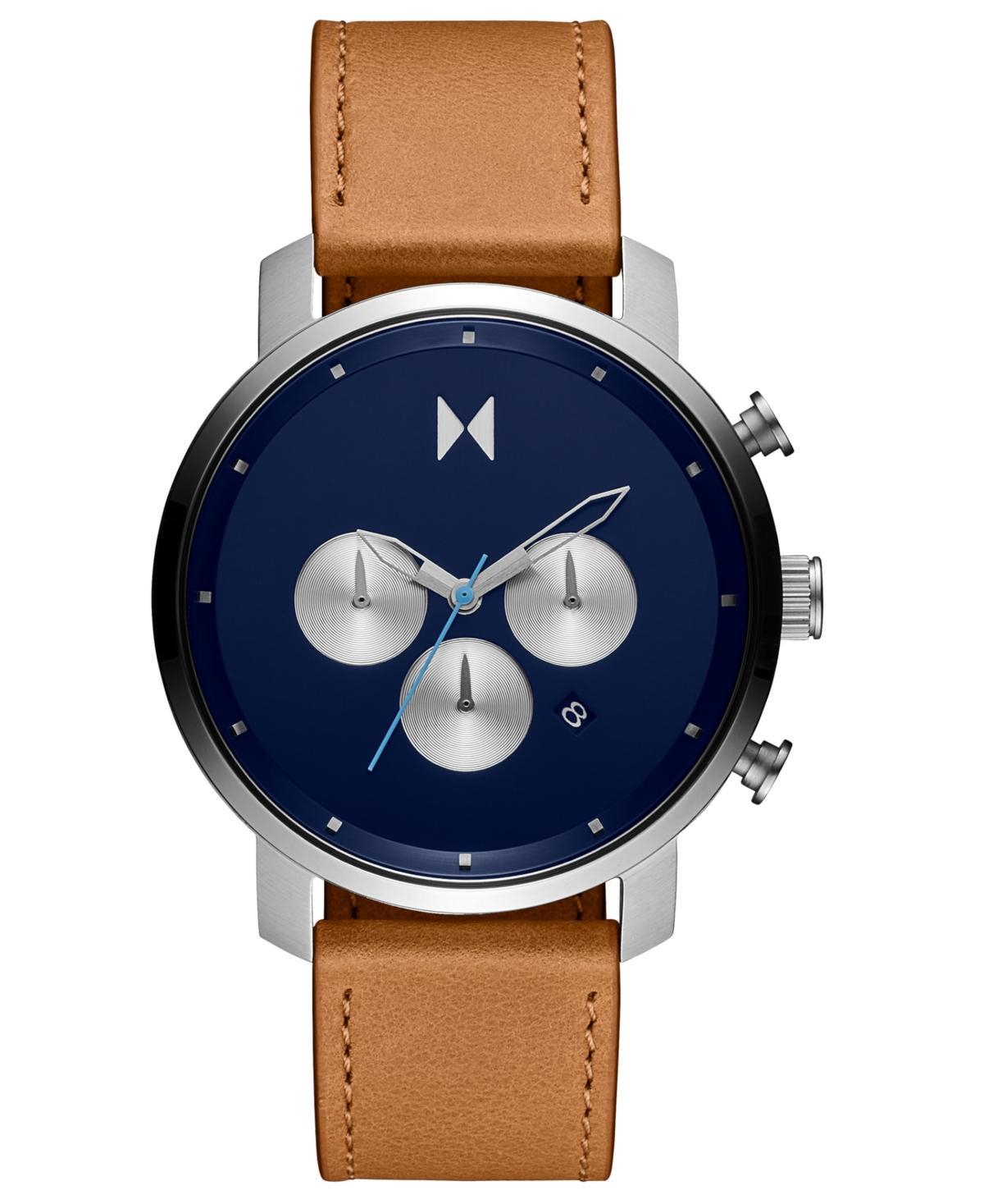 MVMT Chronograph Leather Strap Watch, 45mm Product Image