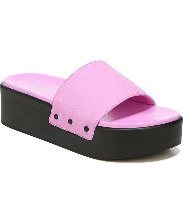 Dr. Scholls Pisces Max Womens Platform Slides Purple Product Image