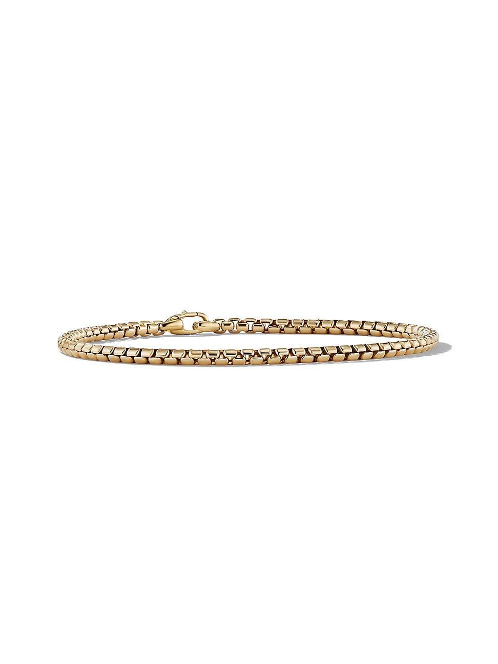 Womens DY Bel Aire Chain Bracelet in 18K Yellow Gold Product Image