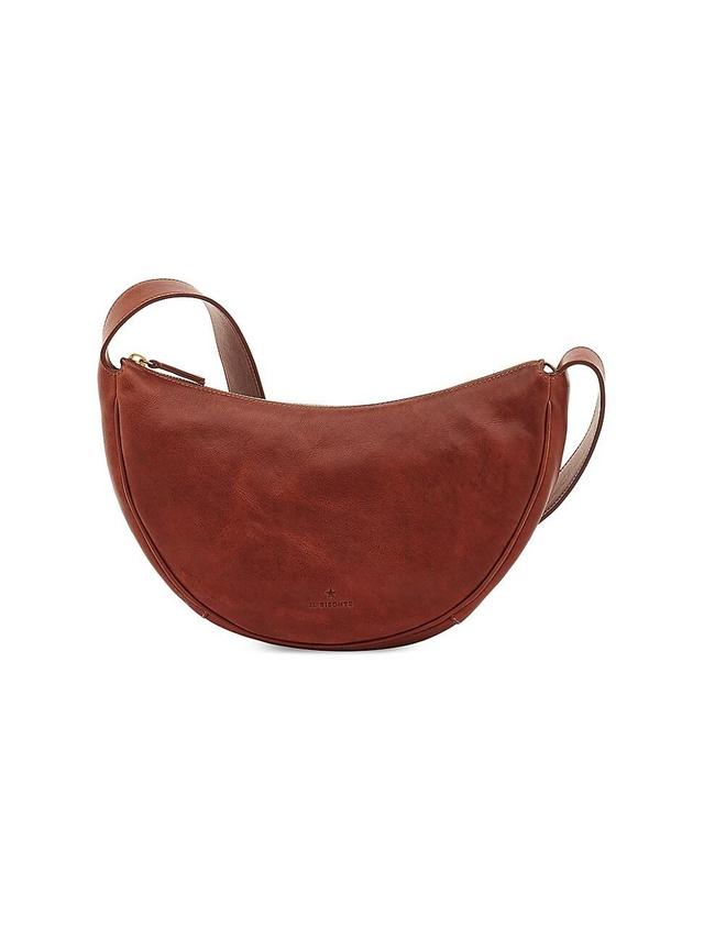 Womens Oliveta Leather Hobo Bag Product Image