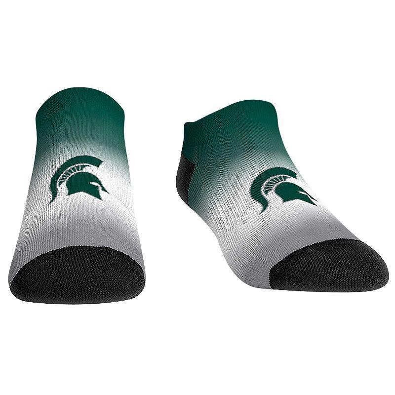 Rock Em Socks Michigan State Spartans Dip-Dye Ankle Socks, Adult Unisex Product Image