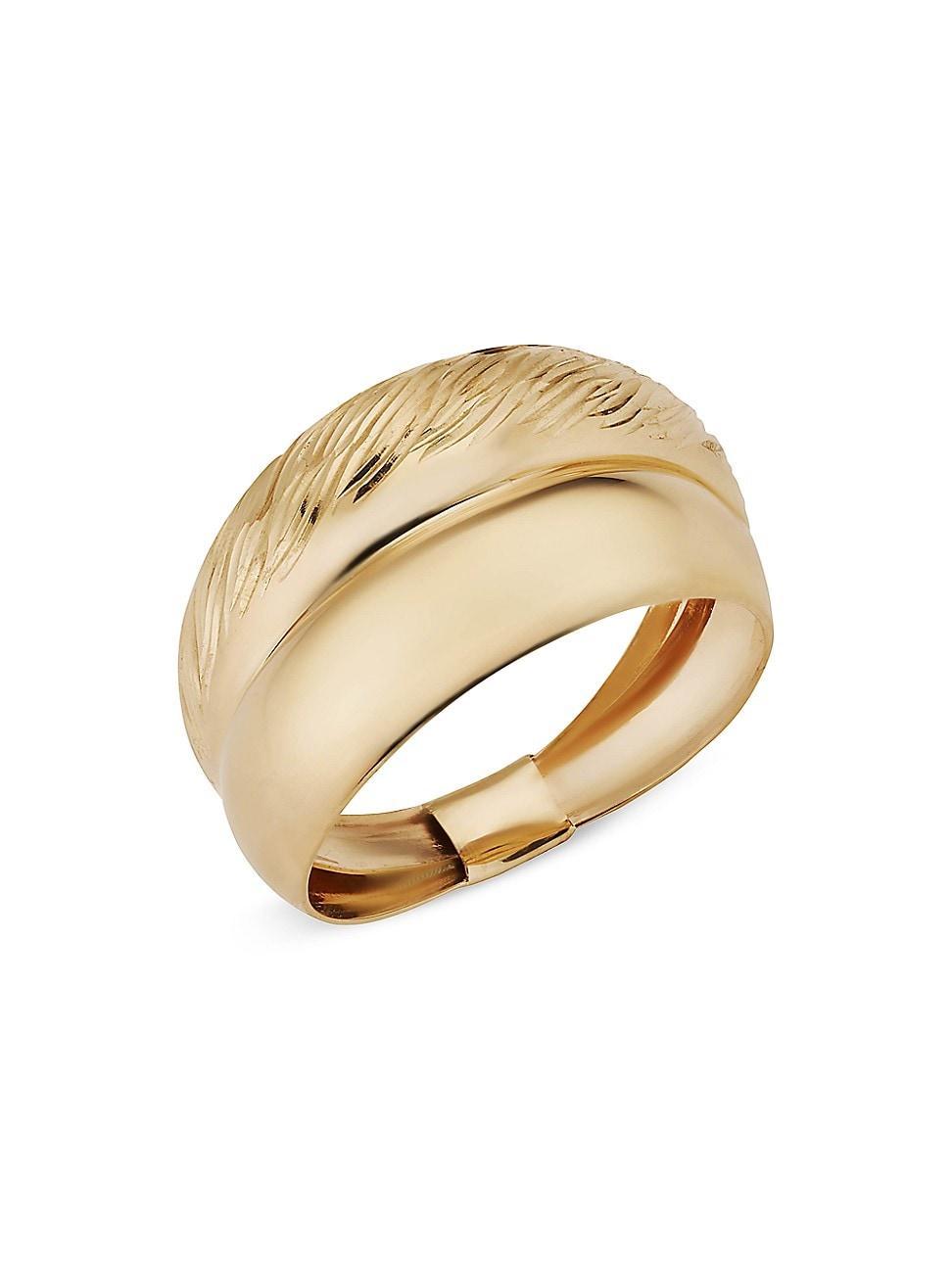 Womens 14K Yellow Gold Archie Duo Ring Product Image