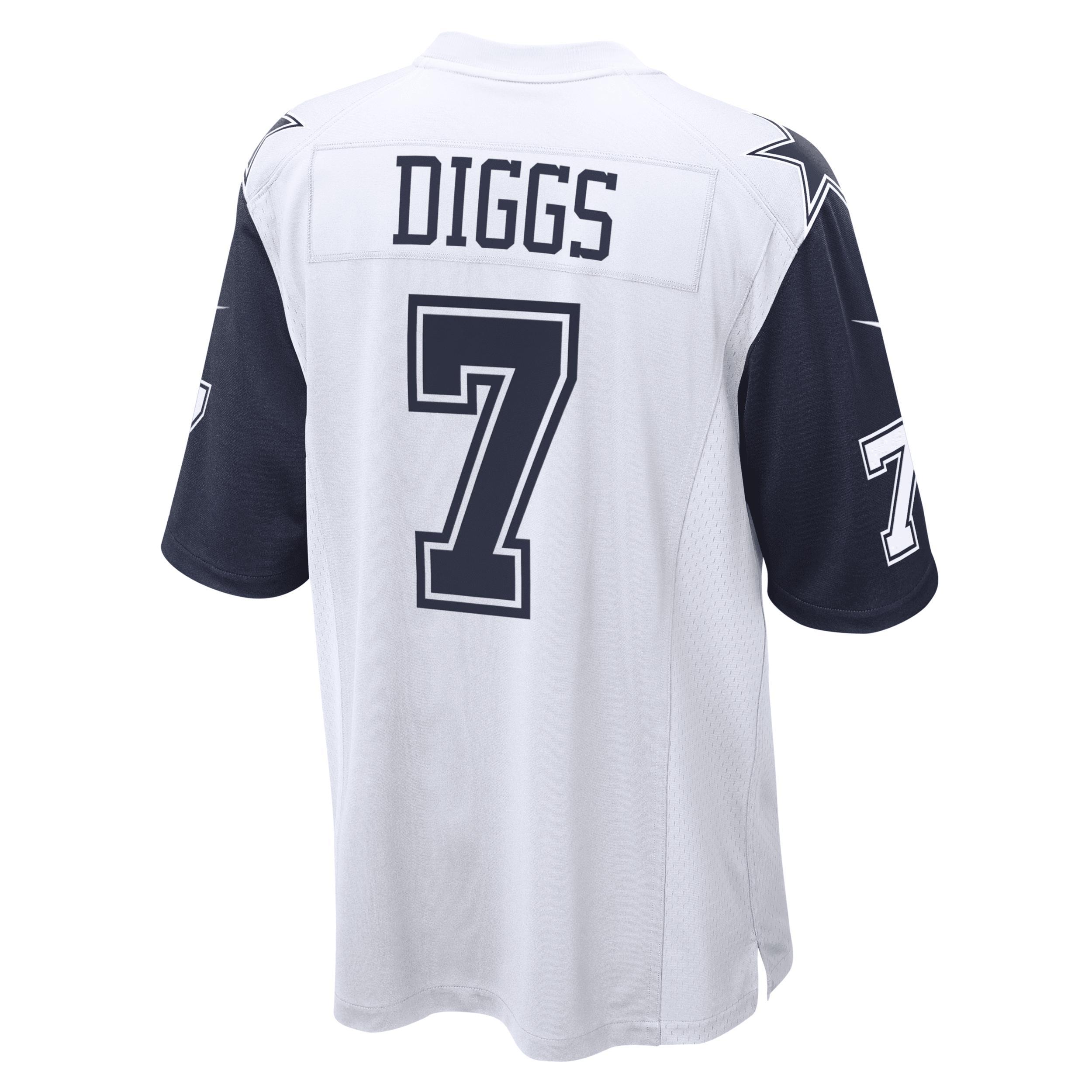 Nike Mens NFL Dallas Cowboys (Trevon Diggs) Game Football Jersey Product Image