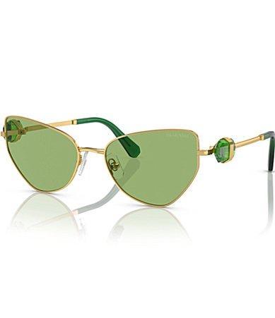 Swarovski 57mm Irregular Butterfly Sunglasses Product Image