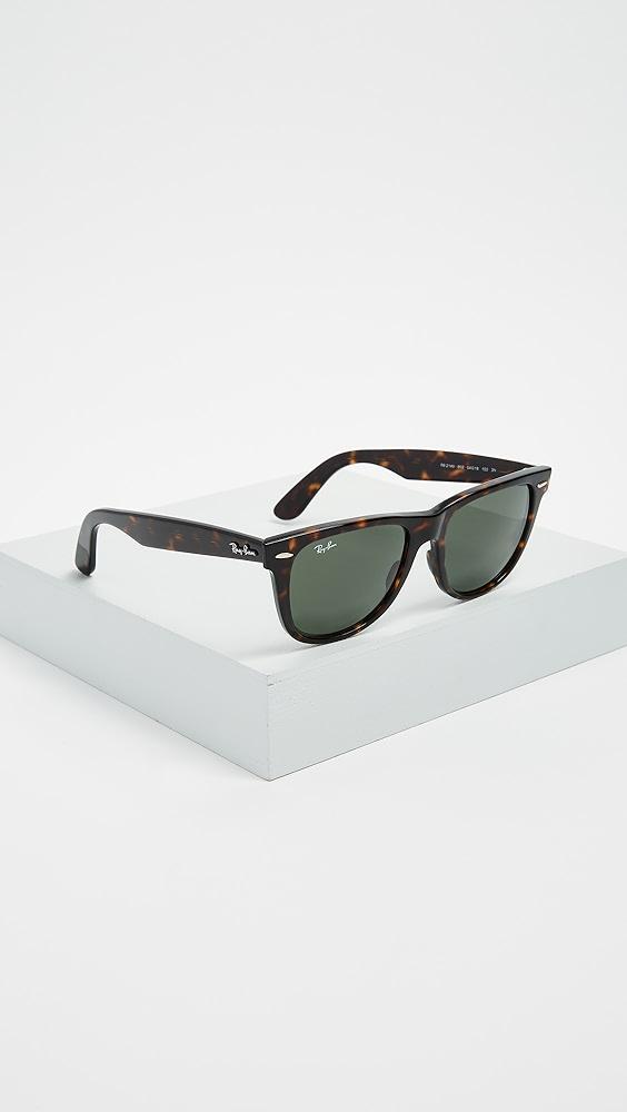 Ray-Ban RB2140 Wayfarer Outsiders Oversized Sunglasses | Shopbop Product Image